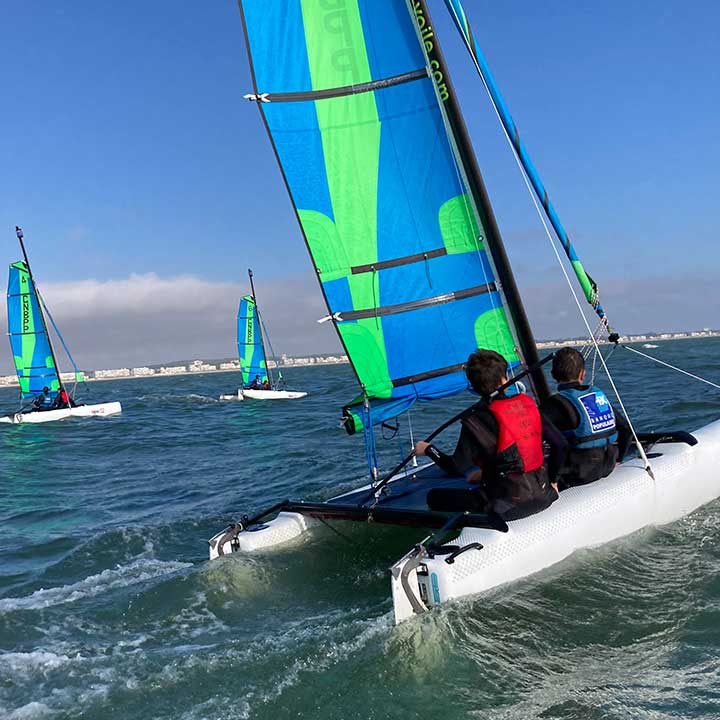 Stages Catamaran Topaz 12 pour les enfants de 10 à 12 ans, CNBPP